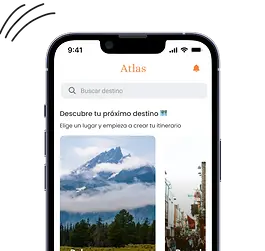 Captura de pantalla de la app de Atlas